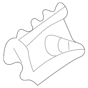 Center Pillar Trim Spacer - Mazda (BN6A-68-DF1A)