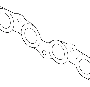 Mnfd W/Converter Gasket - Mazda (PE17-13-460)