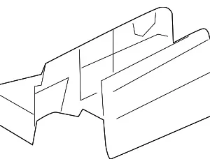 Rear End Track Cover - Mazda (BBM2-57-051A-02)