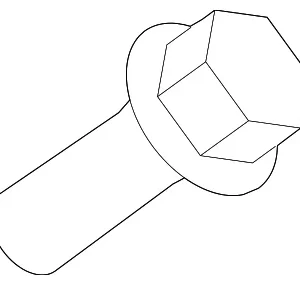 Dust Cover Bolt - Mazda (H260-42-245A)
