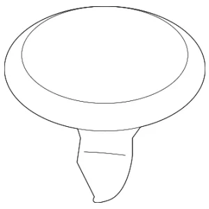 Insulator Pad Clip - Mazda (B001-68-032-00)
