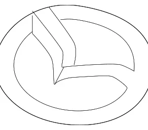 Ornament - Mazda (HF01-10-2D9)