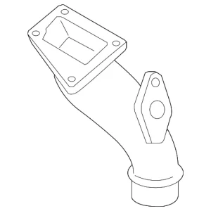 Air Inlet Pipe - Mazda (L33E-13-241B)