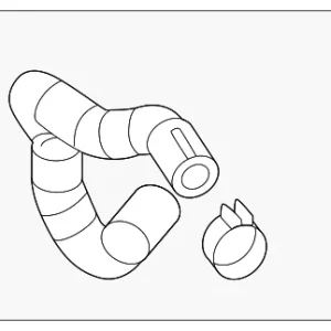 Turbocharger Coolant Supply Line - Mazda (PX8F-15-73X)