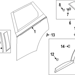Front Applique - Mazda (DGH9-50-M40A)