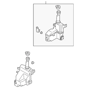 Reservoir Assembly - Mazda (B30P-67-480A)