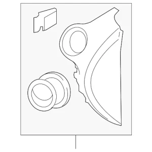 Side Cover - Mazda (DR61-64-950B-02)