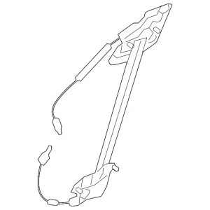 Window Regulator - Mazda (NE51-58-590A)