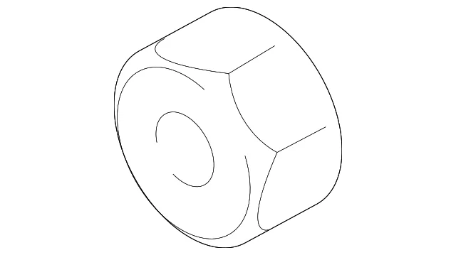 Flange Lock Nut - Mazda (0223-27-030)