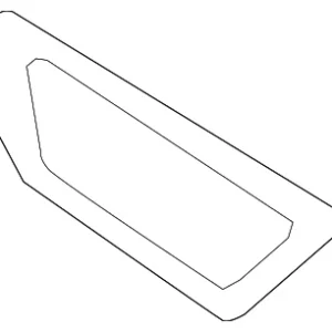 Trim Cover - Mazda (KB7W-68-424)