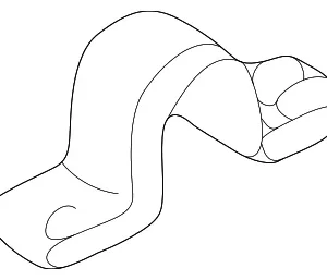 Stabilizer Bar Bracket - Mazda (T001-34-155)
