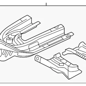 Rear Rail - Mazda (BDTS-54-390)