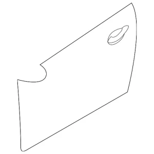 Outer Panel - Mazda (DF71-58-031D)