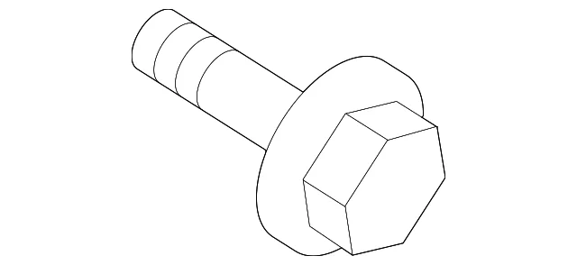 ABS Control Module Bolt - Mazda (ZZCA-43-7B6)