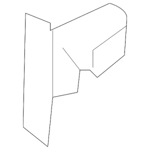 Door Weather-Strip Fastener - Mazda (GP7A-58-762)