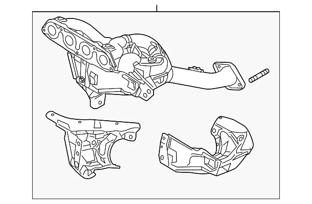 Exhaust Manifold - Mazda (PYF2-20-50X)