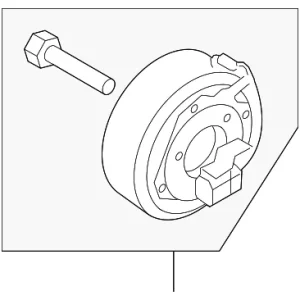 Clutch & Pulley - Mazda (GS4H-61-L10A)