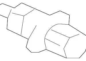 Latch Cover - Mazda (GAC6-88-683A)