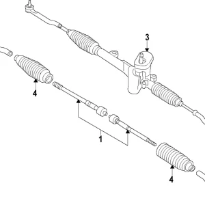Pinion Valve - Mazda (TD11-32-380B)
