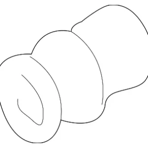 Upper Hose Extension - Mazda (GY01-15-195)