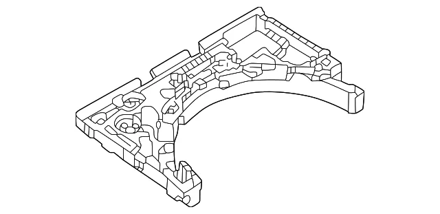 Lower Support - Mazda (KSD4-68-8M3)