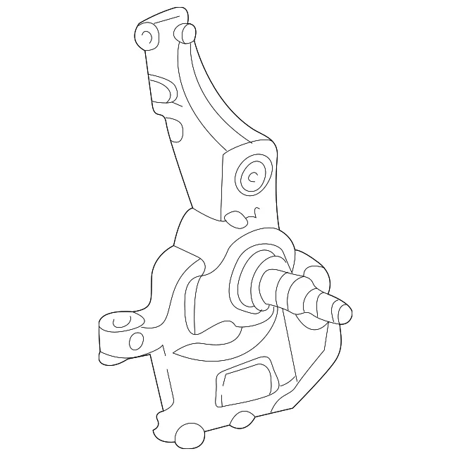 Knuckle - Mazda (ZZP2-33-020)