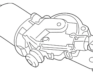 Wiper Motor - Mazda (GHP9-67-340B)