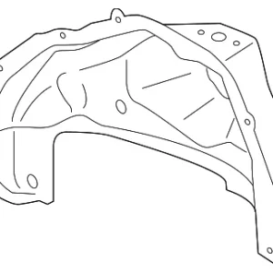 Inner Wheelhouse - Mazda (D651-70-150)
