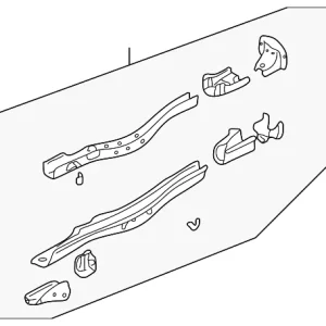 Side Member Assembly - Mazda (BJ0J-53-810C)