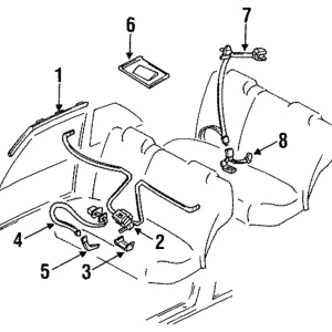 Lap Belt - Mazda (BR70-57-680A-32)
