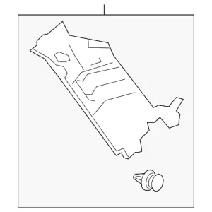 Upper Quarter Trim - Mazda (KA0G-68-250-75)