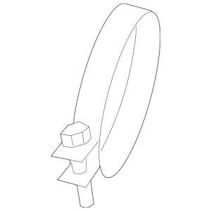 Air Hose Clamp - Mazda (LF50-13-736)