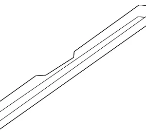Fender Ledge Cover - Mazda (KB7W-56-915B)
