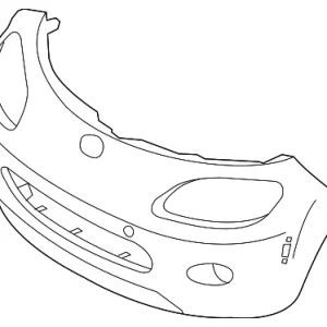 Bumper Fro - Mazda (NEY3-50-03X)