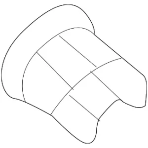 Reinforced Beam Retainer - Mazda (BDGF-60-440)