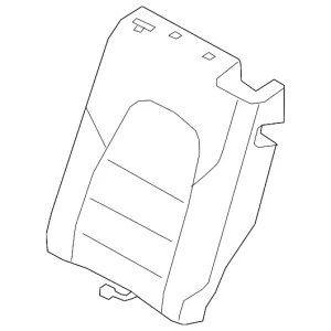 Seat Back Cover - Mazda (KRA8-88-451-02)