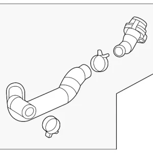 Rear Hose - Mazda (MH01-15-1JY)