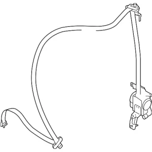 Lap & Shoulder Belt - Mazda (NEY1-57-L30)