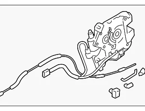 Lock Assembly - Mazda (C243-73-310D)