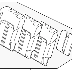 Seat Back Assembly - Mazda (KEWS-88-48Y-39)