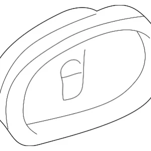 Handle Cover - Mazda (EA01-58-303-02)