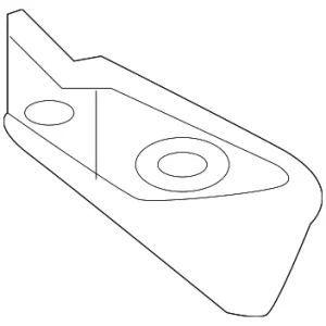 Deflector - Mazda (GHP9-51-PV1)