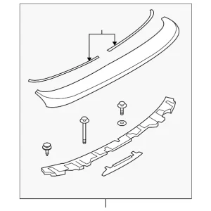 Spoiler - Mazda (TD11-51-960K-06)