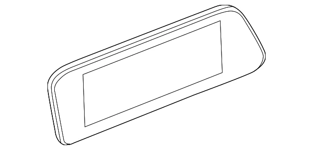 Display Unit - Mazda (BGKM-61-1J0)