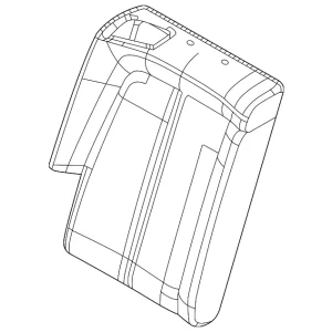 Seat Back Cover - Mazda (DN4E-88-451-02)
