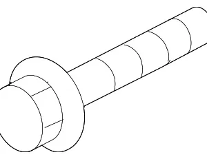 Differential Mount Bolt - Mazda (9XG0-76-469L)
