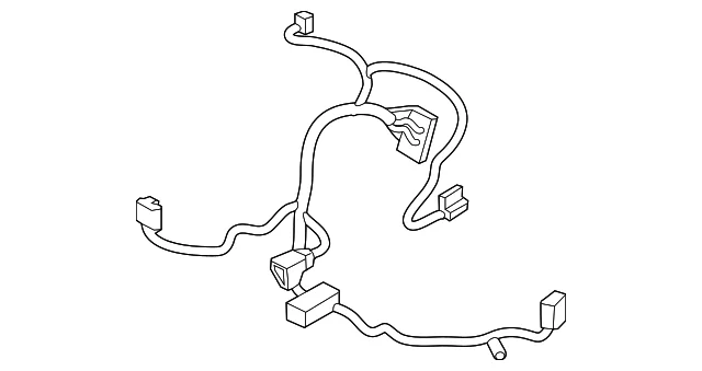 HVAC System Wiring Harness - Mazda (NA1P-61-B16)