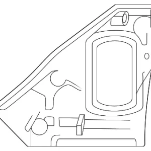 Lower Extension - Mazda (KMV6-70-4A1)