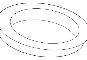 Lower Seal - Mazda (CA01-40-581)