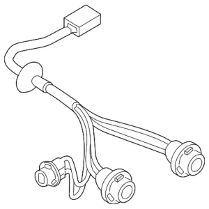 Socket & Wire - Mazda (TK21-51-155)